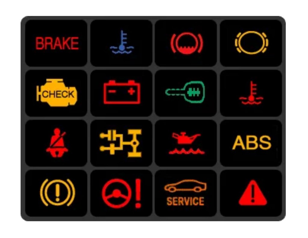 Car warning light Hemel Hempstead